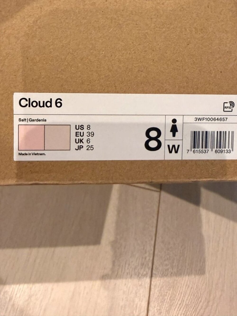 On Running Cloud 6 Pink Women’s Sneakers US 8 - Picture 5 of 6